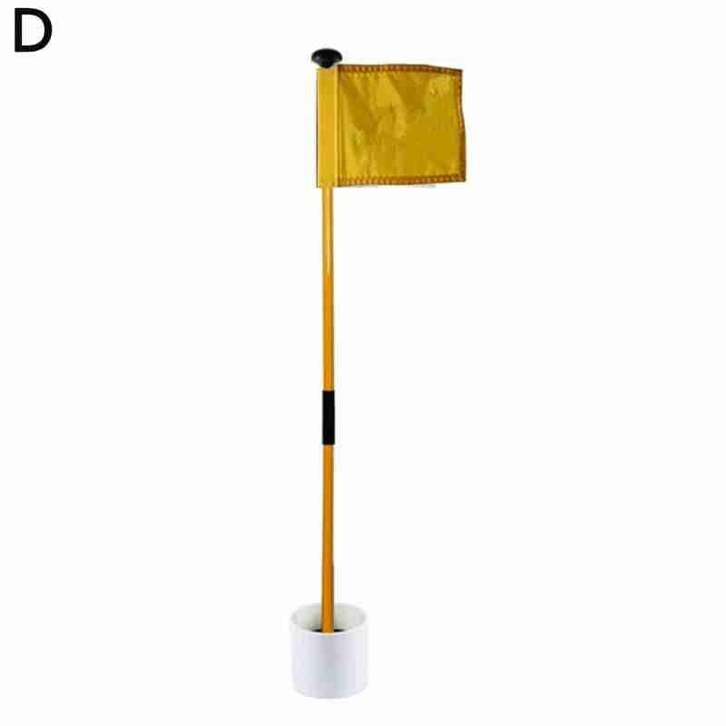 81cm baghave praksis golf hul pole cup flag stick golf putting green flagstick golf flag og flagstang golf hul: D