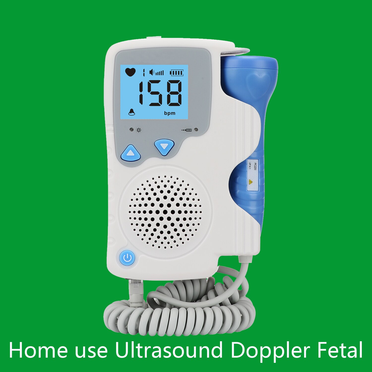 Foetale Doppler Ultrasound Baby Heart Beat Monitor Nonradiative Doppler Foetale Huishoudelijke Baby Gezondheid Draagbare Ultrasound Machine