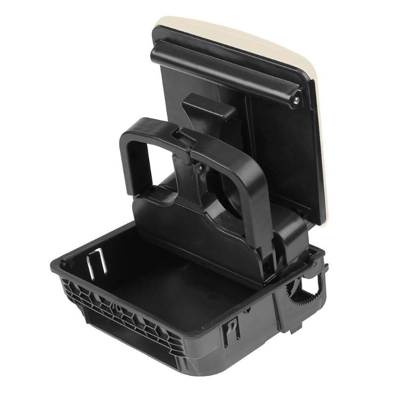 Sentralkonsoll armlen bak kopp drikkeholder for vw jetta golf 6 mk6 bil styling tilbehør flaske koppholder interiør deler