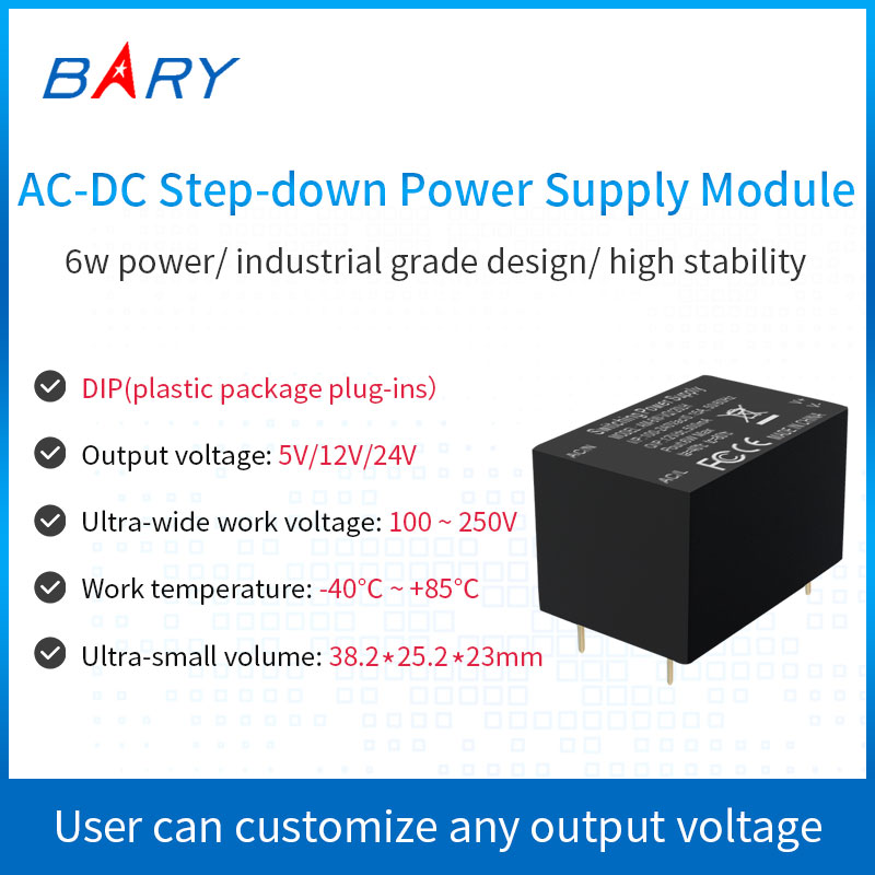AC-DC Isolatie Module | Step-Down Voltage Module | 110 ~ 220V Naar 5 V/12 V /24V | 6W | Schakelaar Voeding | AC-DC