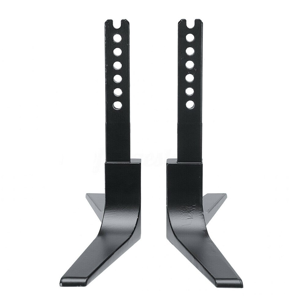 Pedestal plano Universal de aleación de aluminio, soporte fácil de instalar para TV, Base de mesa, accesorios para afilado para TCL, 32-65 pulgadas, 1 par