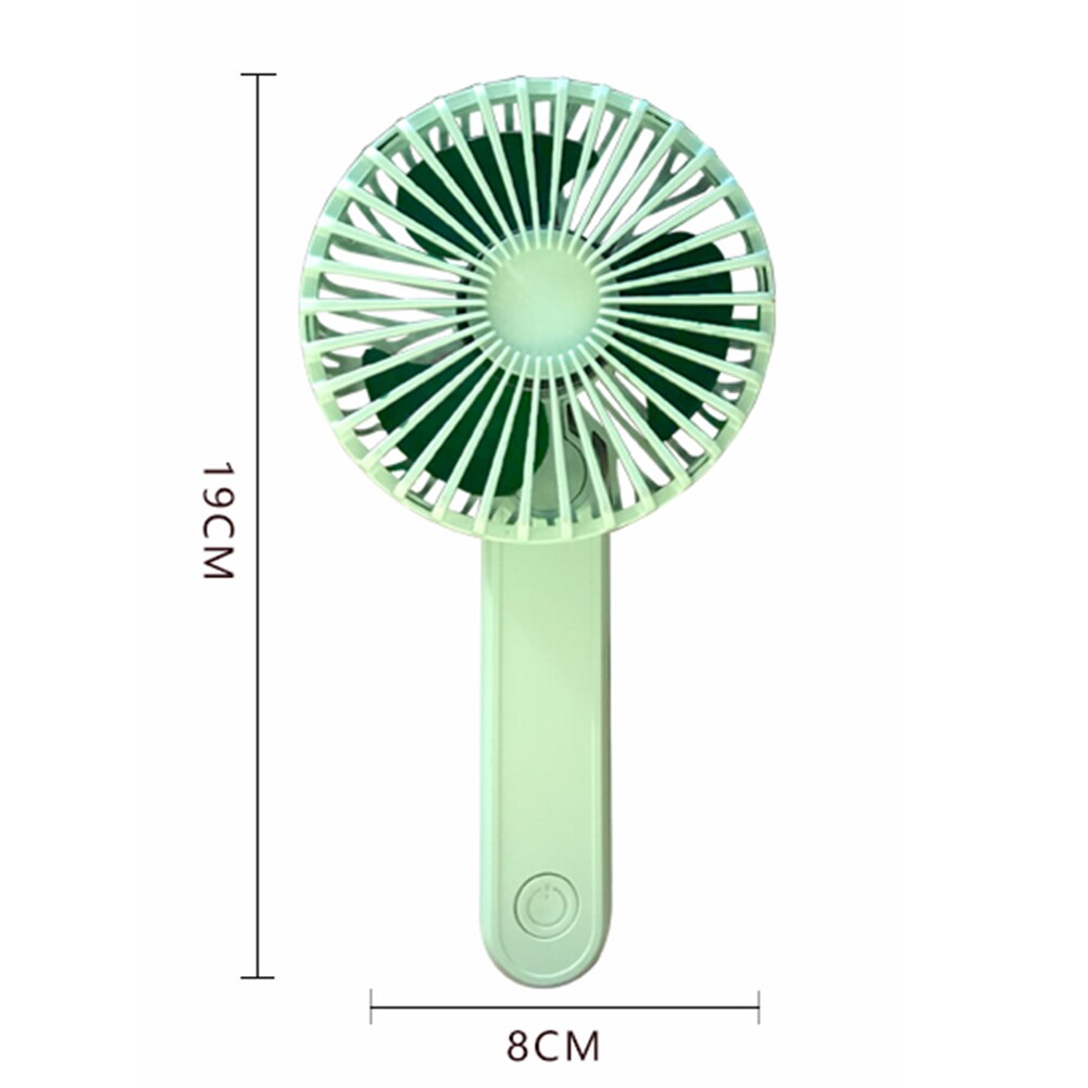 Mini Portable Handheld USB Rechargeable Cooling Fan Home Office Dorm Air Cooler