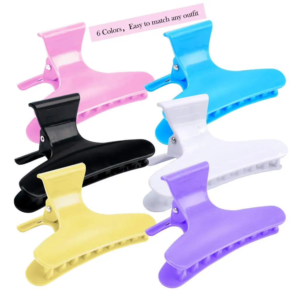 3/12 Stuks Vlinder Haar Clips Vrouw Meisje Haarspelden Styling Holding Gereedschap Haar Sectie Klauw Klemmen Professionele Salon accessoires