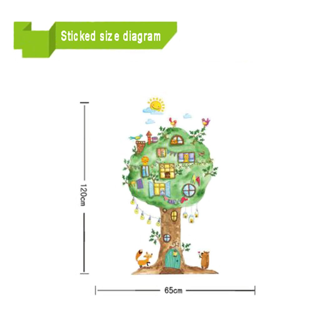 Soverom dør klistremerker cornersticker baby vegg klistremerke for barnerom veggdekorasjoner stue boligtilbehør