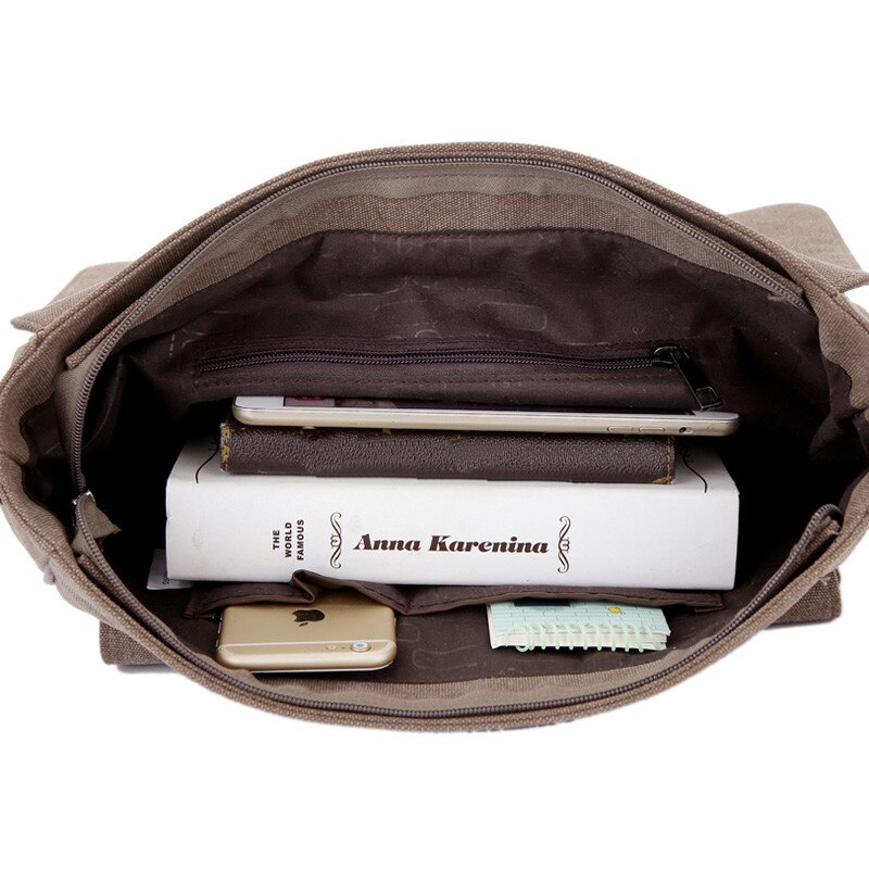 Kantoor Man Aktetas Tas Klassieke Stijl Business Mannen Tas Documenten Canvas Schoudertas Rugzak Rugzak Mannen Canvas Handtassen