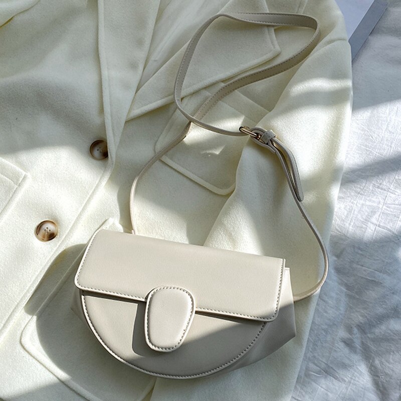 Frauen pu Leder shell Handtasche Weibliche Klappe Crossbody Umhängetasche Mädchen Casual Zipper Schulter Tasche Bolsa Feminina