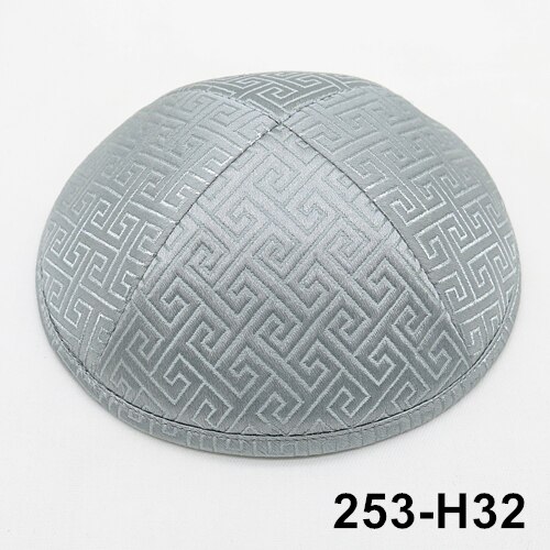 Brocade 19cm kippot kipa appaerl tilbehør hatte kasketter skullies beanie kippah jødisk yarmullka: 253 timer 32