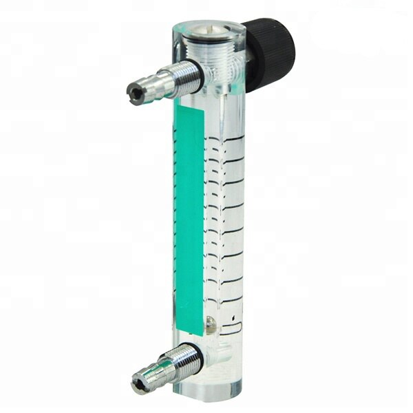 LZM-6T O2 portable low flow oxygen flow meter used in oxygen concentrator