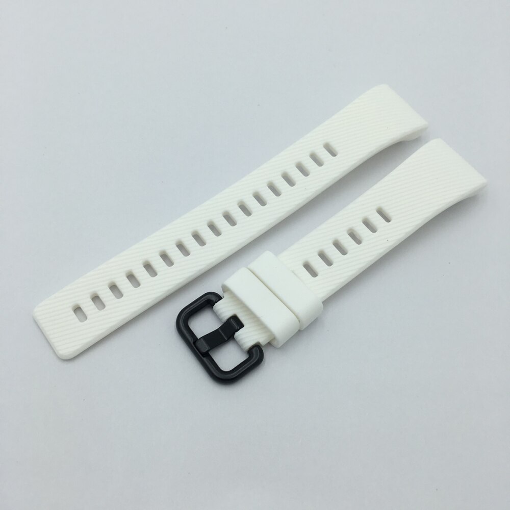Smart Wrist Band Strap For Huawei Band 3 Pro Soft Silicone Watch Band Smart Bracelet Replacement Accessory For HUAWEI Band 3Pro: White