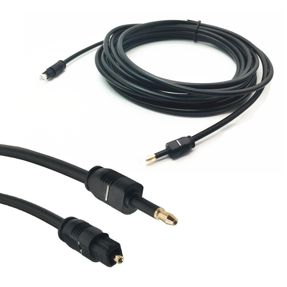 OD 4.0 Digital Sound Toslink to Mini Toslink Cable 3.5mm SPDIF Optical Cable 3.5 to Optical Audio Cable Adapter 1M 1.5M 2M 3M 5M