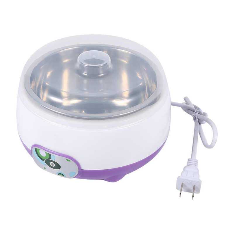 Máquina automática de acero inoxidable para hacer yogurtera, contenedor de Yogurt, aparato de cocina, 1L
