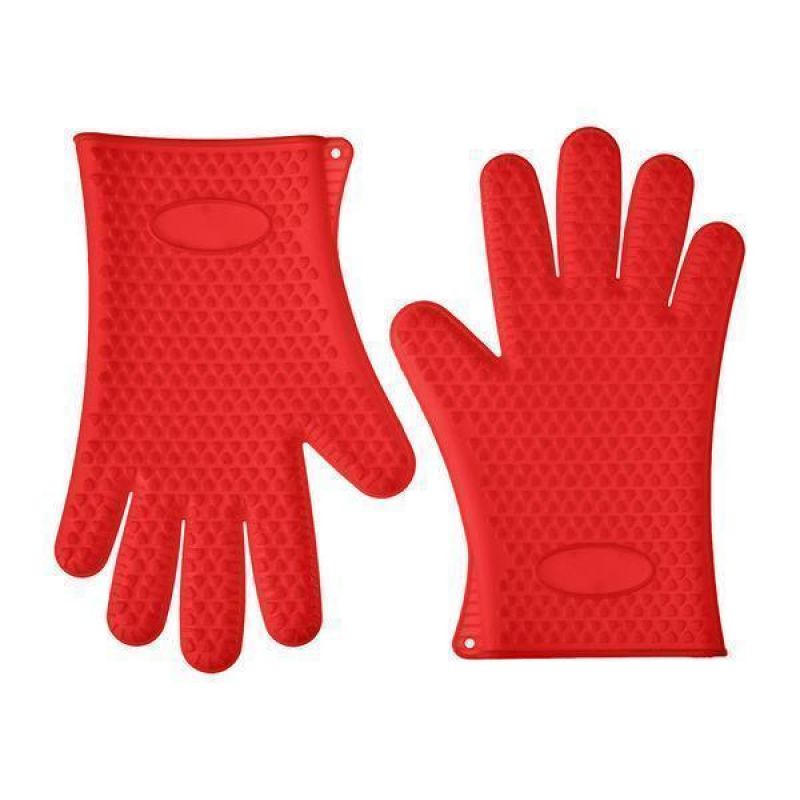 Hittebestendige Handschoenen 1 Paar Silicone Anti-Brandwonden Keuken Handschoen Hittebestendige Dikke Bbq Grill Ovenwanten Keuken accessoires