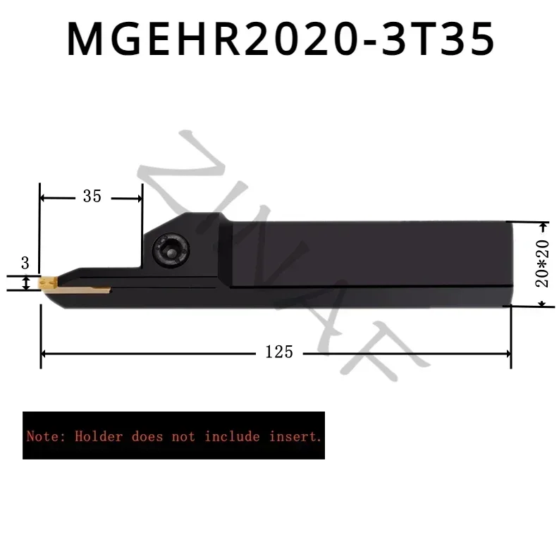 MGEHR MGEHR2020 MGEHL MGEHR2525 2T30 3T25 3T35 4T30 4T35 4T40 5T35 5T40 5T45 Verlängertes Nutmesser MGGN-Serie Einsatzdrehmaschine
