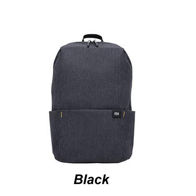 Original Xiaomi mijia Backpack 10L Bag Urban Leisure Sports Chest Pack Bags Light Weight Small Size Shoulder Unisex Rucksack: Black