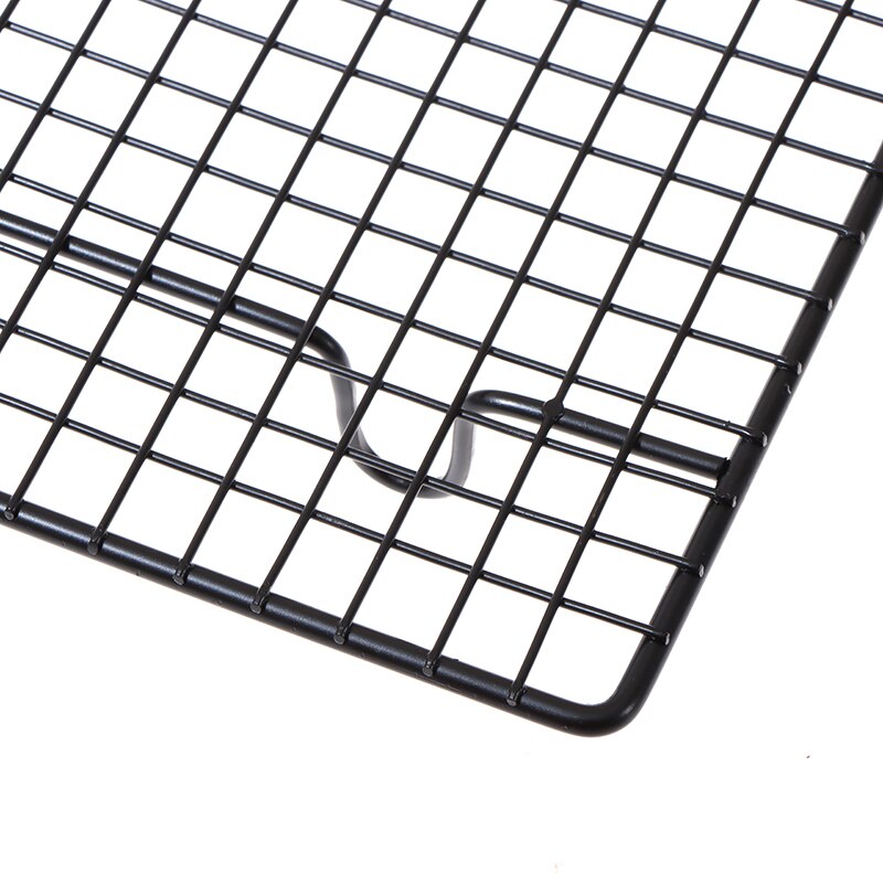 Stainless Steel Wire Grid Cooling Tray Cake Food Rack Oven Kitchen Baking Pizza Bread Barbecue Cookie Biscuit Holder Shelf