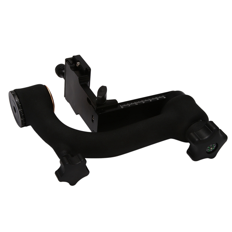 Kamera-gimbal-stativkopf für kameras mit hoher tragkraft, teleobjektiv, 1/4 schrauben , 48mm durchmesser