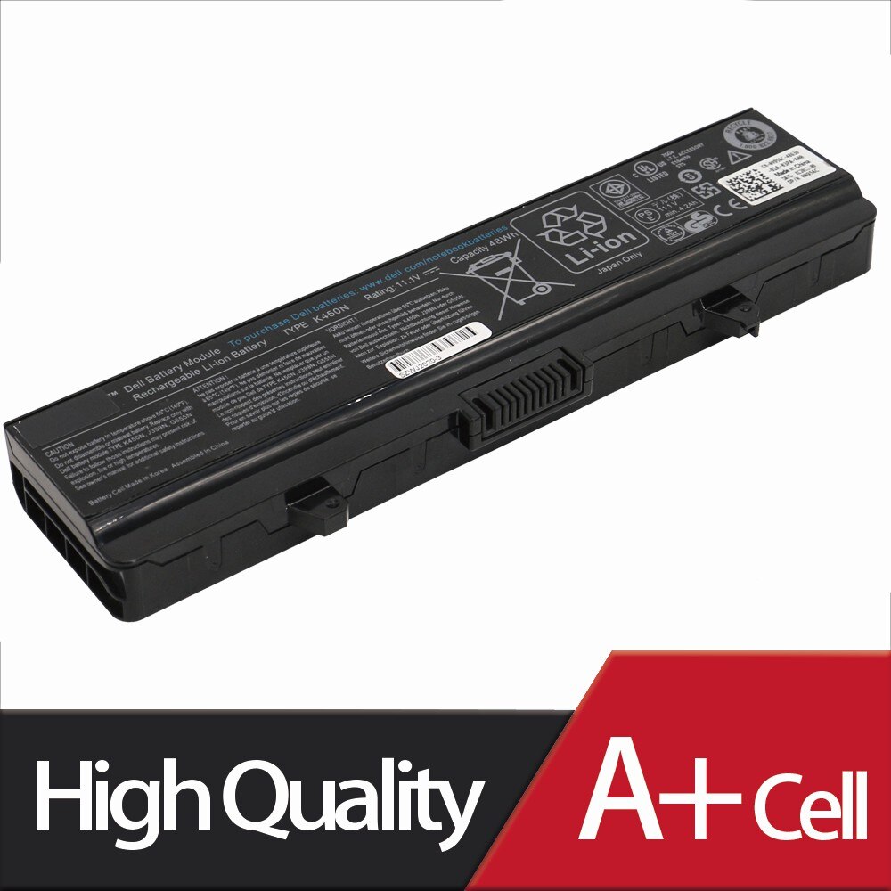 Batterie pour ordinateur portable Dell Inspiron (1525, 1526, 1545, 1546, 1750), GW252, GW240, GP952, PP42L, PP29L, PP41L, K450N, D608H, RU583