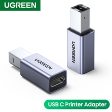 Ugreen Usb 2.0 Printer Adapter Usb C Naar Usb Printer Adapter Voor Harde Schijf Base Fax Machine Scanner Usb 2.0 data Printer Adapter