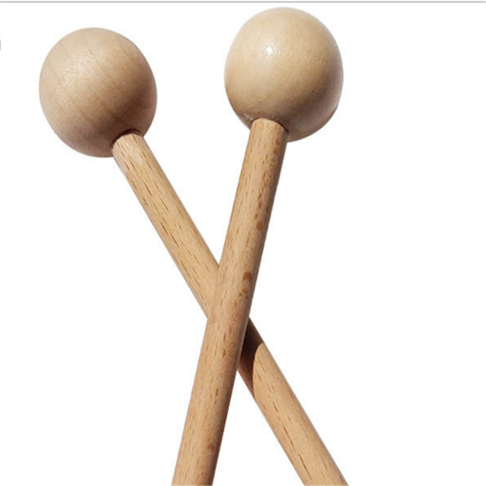 1 par pinde rytme pinde percussion instrument børnelegetøj instrument til børn lære rytme puslespil musiklegetøj