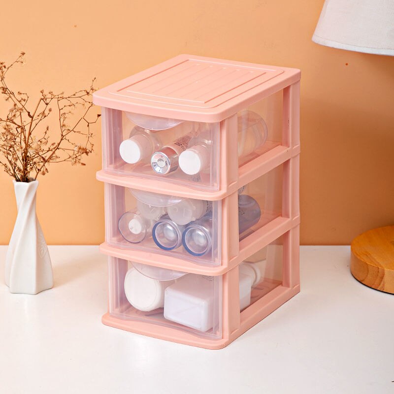 Drawer Organizer Desktop Storage Box Office Finishing Dormitory Stationery Storage Cabinet Makeup Cosmetics Sundries Organizer: B