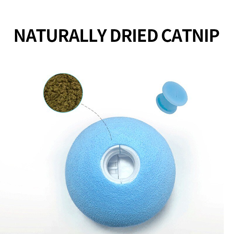 Haustier Ball Katze Spielzeug Neue Clever klingend Spielzeug Interaktive Haustier Spielzeug quietschen Spielzeug Ball Katzenminze Haustier Liefert