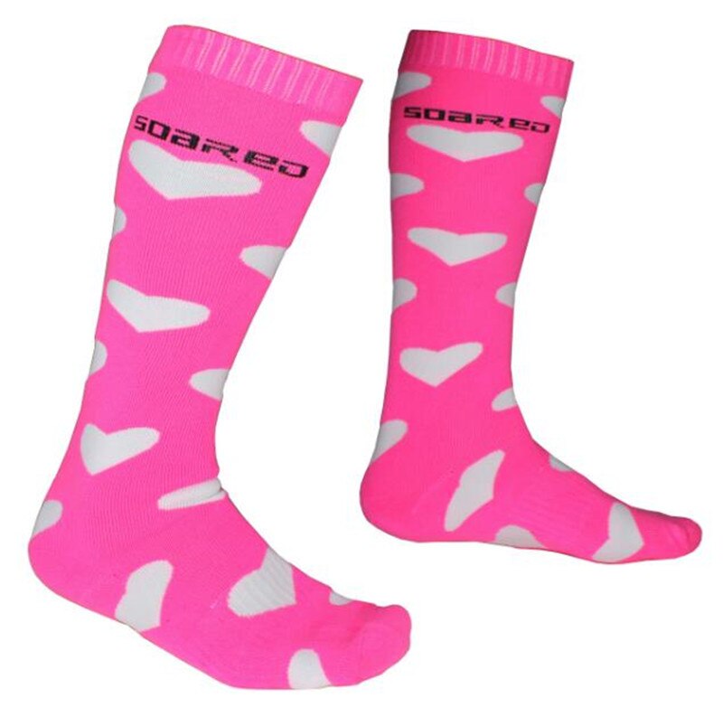 Steeg Winter Warmer Sokken Outdoor Sport Ski Sokken Vrouwen Katoen Snowboard Winter Fietsen Sokken Beenwarmers Knie Sokken: 1