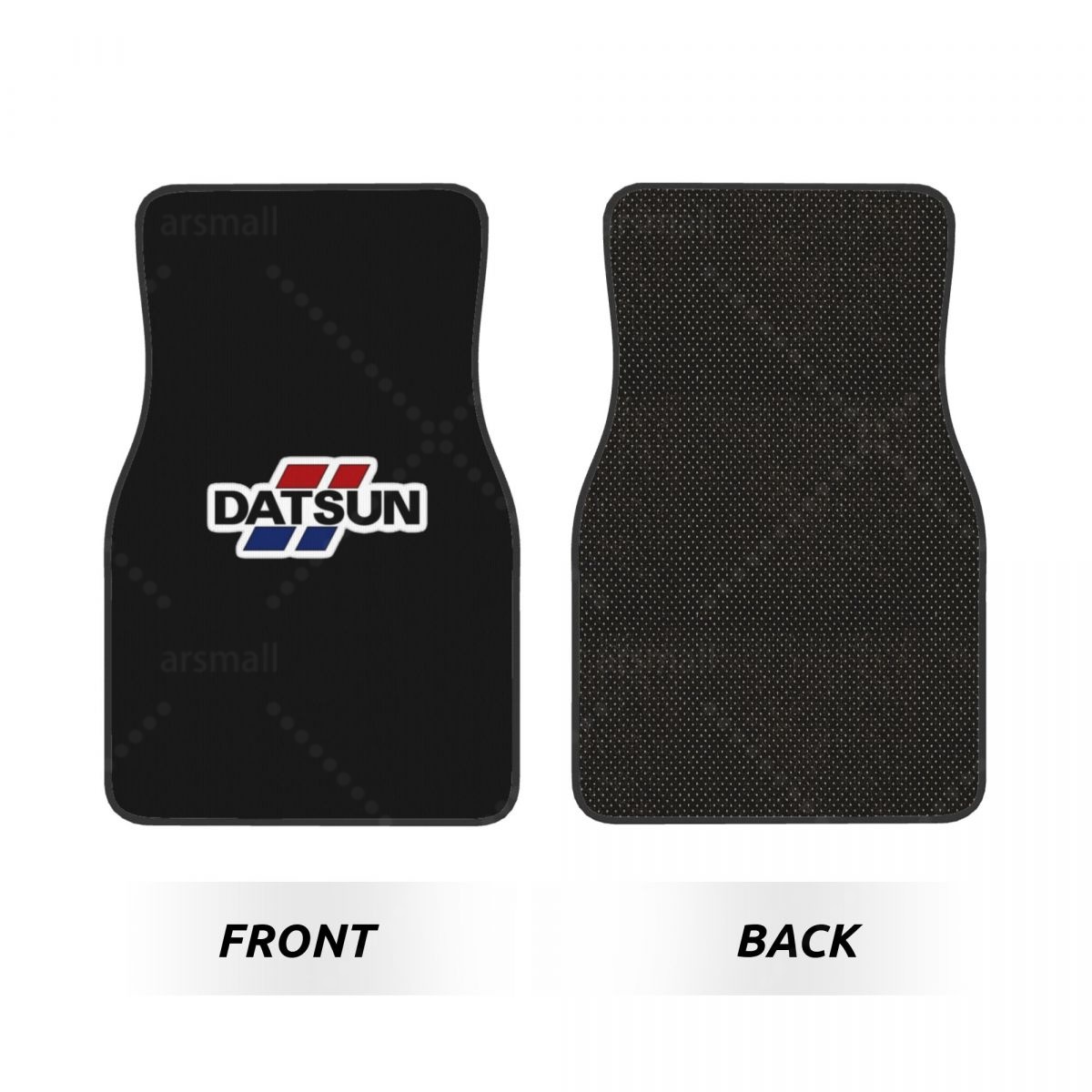 Datsun Car Floormat Heavy Duty Front Rear Rubber Floor Mats Carpet Floor Protection Fits Most Vehicles