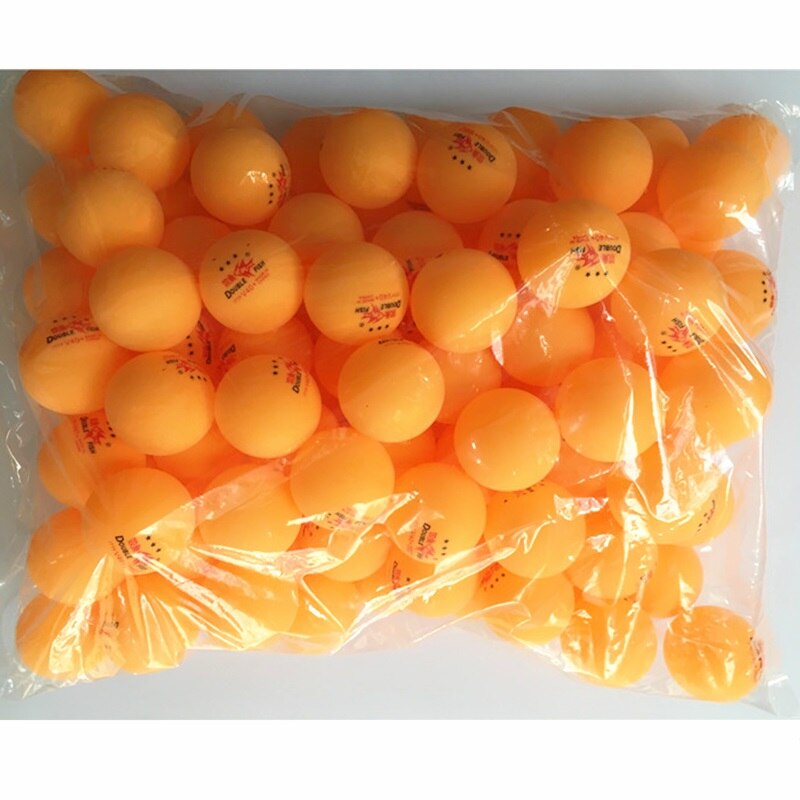 30/60 kugeln/120 bälle Doppel Fisch Tischtennis Ball V40 + 3-Stern ohne Kasten ABS Material kunststoff poly Klingeln pong Ball tenis de mesa: Orange 120 Bälle