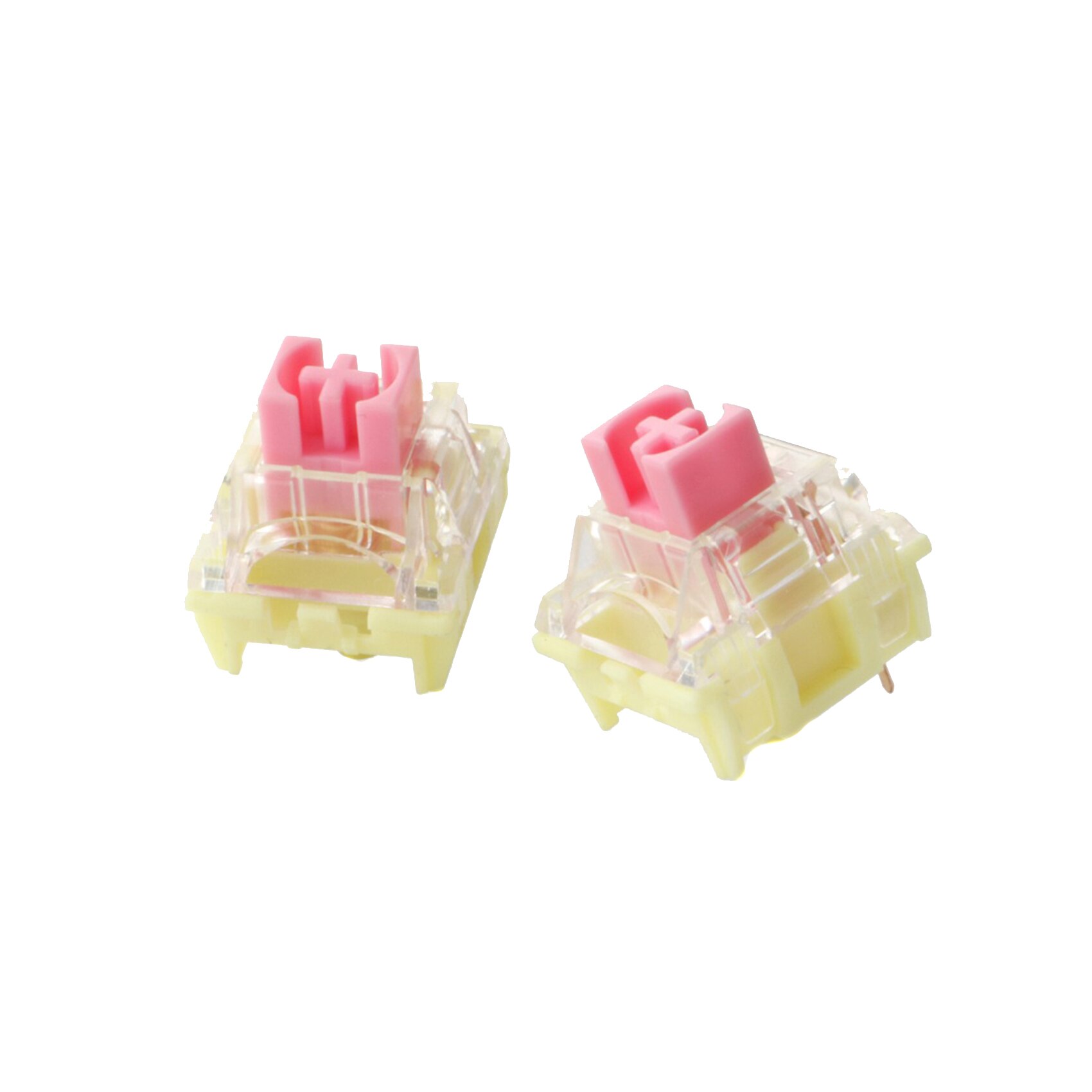 10 Pcs TTC Gold Pink Switch | Linear Switch 37g 3 Pin SMD RGB | Waterproof Dustproof Cover | For MX Mechanical Keyboards DIY: Default Title