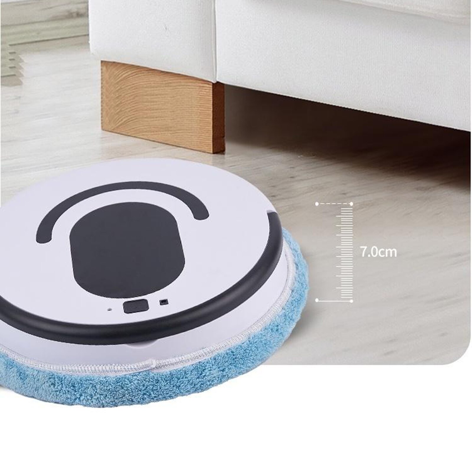 Super Quiet Vacuum Cleaner Robotic Floor Sweep Mopping Machine for Tile Floor