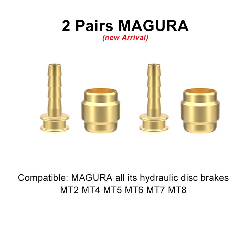 Aiguille d'huile pour vélo de montagne, tête d'olive pour Shimano BH59 BH90 SRAM MAGURA, Tube d'huile de frein à disque, accessoires de vélo: Bourgogne