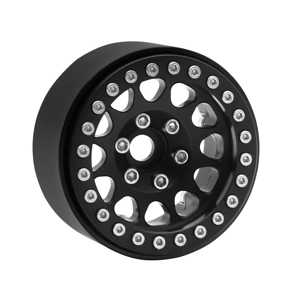 Metall 1.9 beadlock hjulnav för 1/10 hsp redcat  rc4wd wraith tamiya axial scx 10 d90 hpi rc bil reservdel