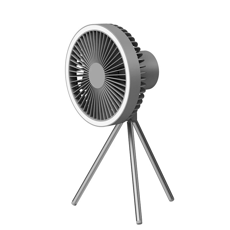 Xiaomi – ventilateur de plafond Portable multifonctionnel, Rechargeable par USB, avec lumière Led, contrôle, pour Camping en plein air, 10000mAh
