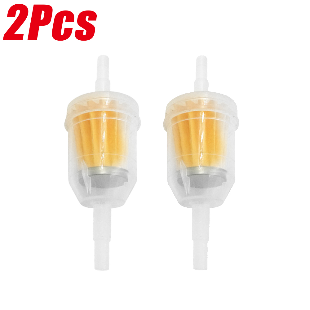Filtro de combustible de gasolina Universal, filtros de combustible interiores para coche, herramienta de filtro de aceite de gasolina para motocicleta y Scooter, filtro de combustible para Moto ATV, 3 uds.: BLANCO