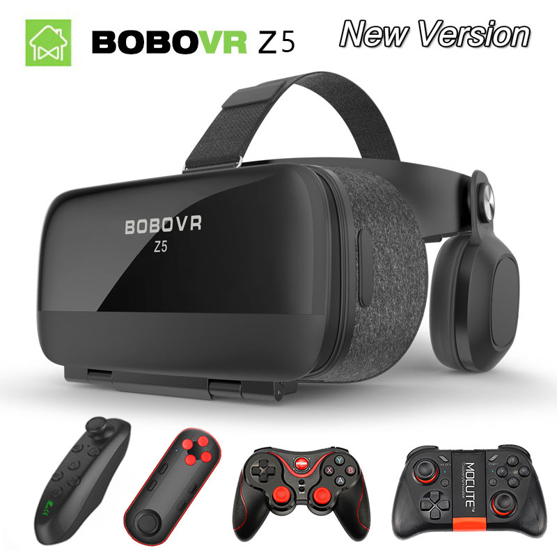 Originele bobovr Z5/bobo vr Z5 Virtual Reality bril 120 FOV 3D Bril google karton met Headset Stereo Box voor smartphone