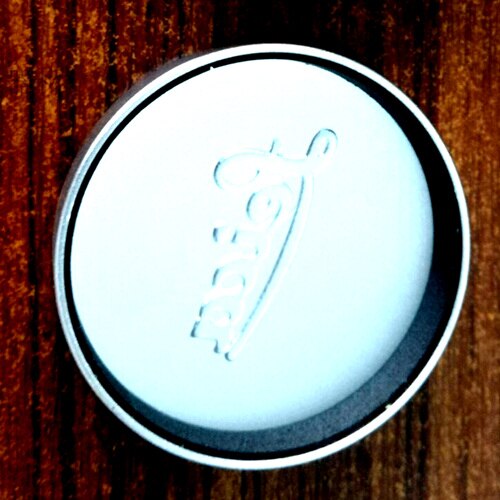 Capuchon d'objectif en métal, couvercle avant pour lentilles Leica L39 E39 E43 A36 E36: Silver E39