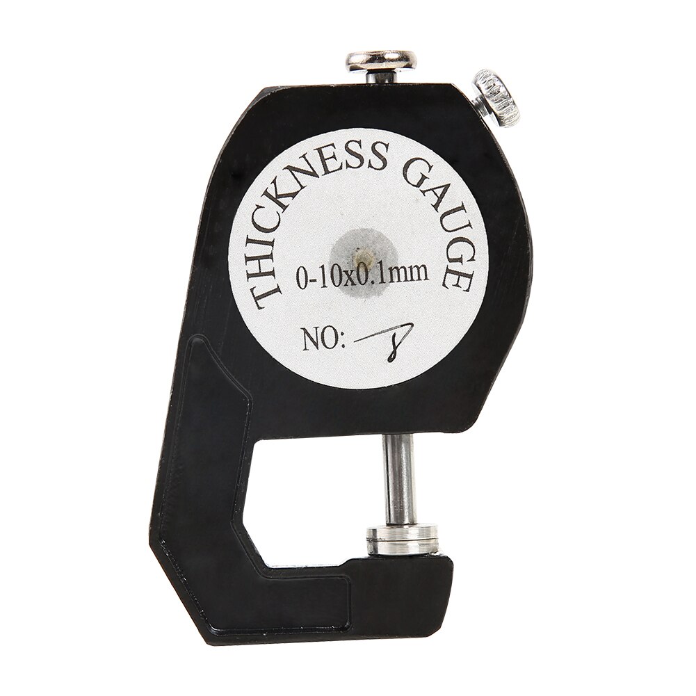 0-10mm/0-20mm 0.1mm Dial Leather Paper Steel Thickness Gauge Steel Meter Tester Caliper DIY Measuring Tools High-precision