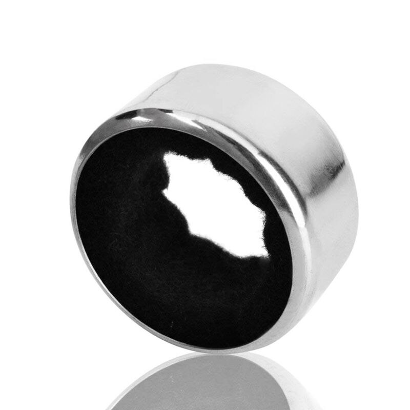 Wine Bottle Collar Wine Drip Collar Stainless Steel Felt Lined Stop Drips