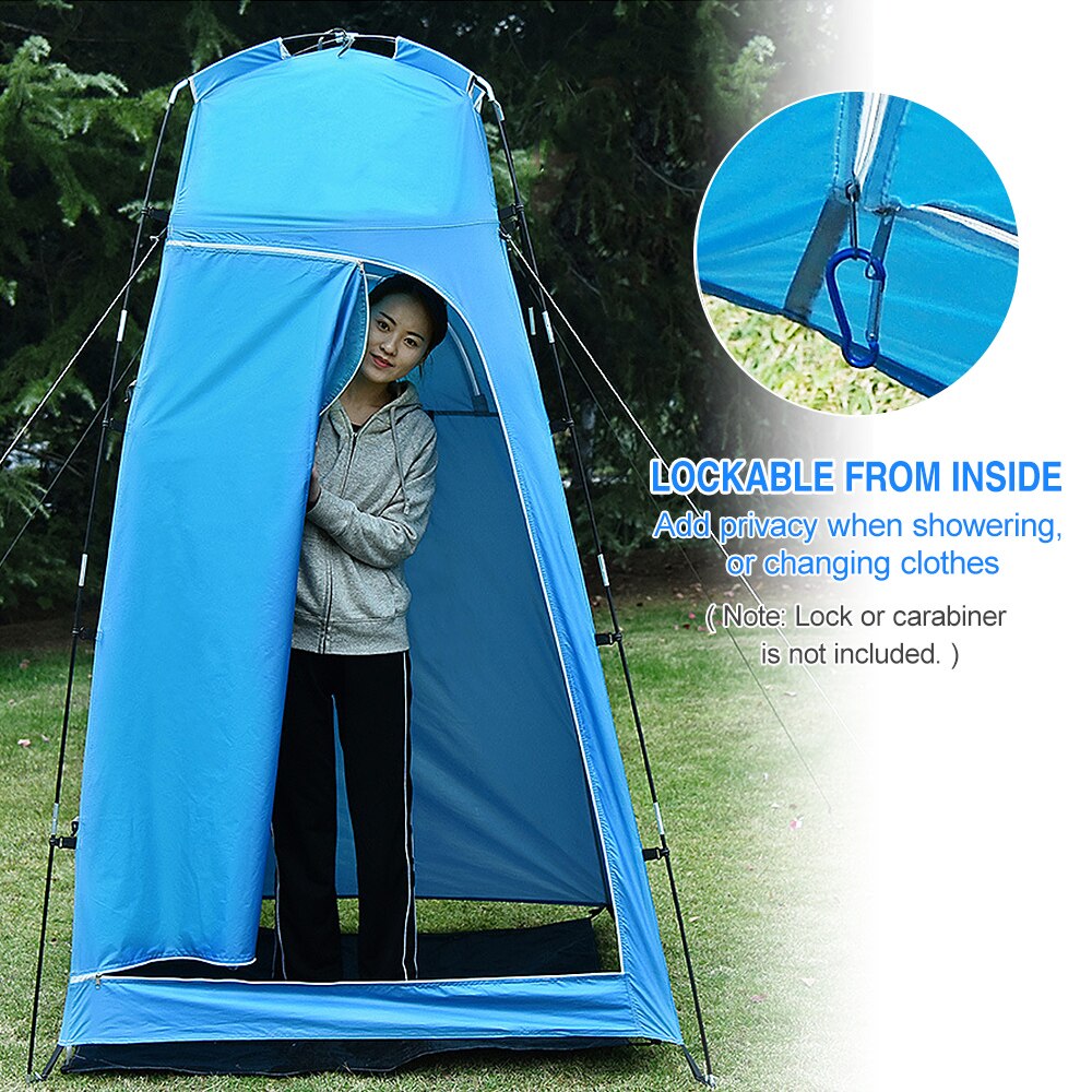 Outdoor Shower Toilet Tents Camping Tent Travel Privacy Shelter Changing Room for Fishing Picnic Hiking Bathing Beach Tent