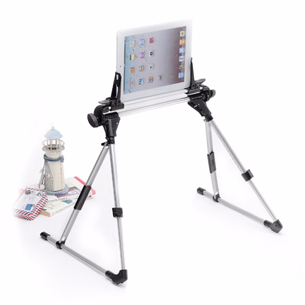 Tablet stativ telefonholder justerbar doven seng gulv skrivebord stativ foldbar desktop mount beslag støtte