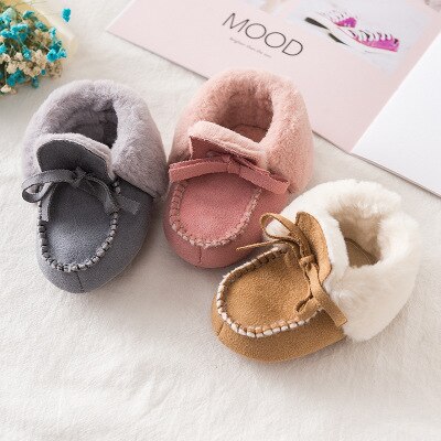 Neugeborenen Baby Stiefel Winter Erste Wanderer Quaste Baby Mädchen Schuhe Pelz Schnee Super Warme Prewalkers Weiche Sohle Keine-Unterhose booties Beute