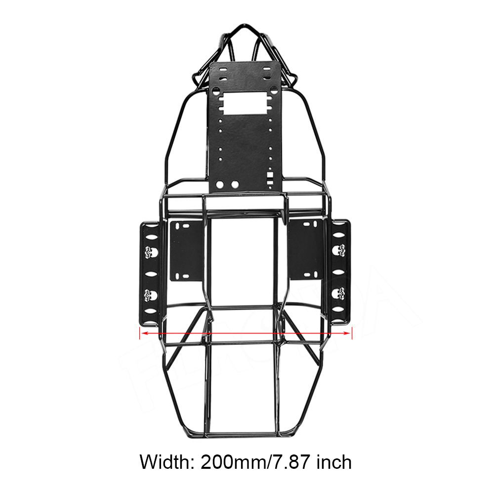 Full Tube Frame Metal Chassis Metal Body Roll Cage for 1/10 RC Crawler Truck Axial SCX10 II 90046 90047