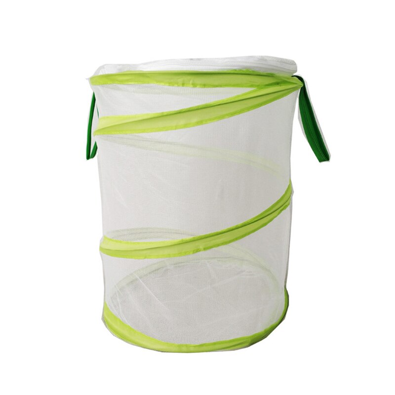 11.8 * 13.78inch Insect Cage Folding Butterfly Cage Pet Anti-Mosquito Net Plant Cultivation Greenhouse Reptile Breeding Mesh Box