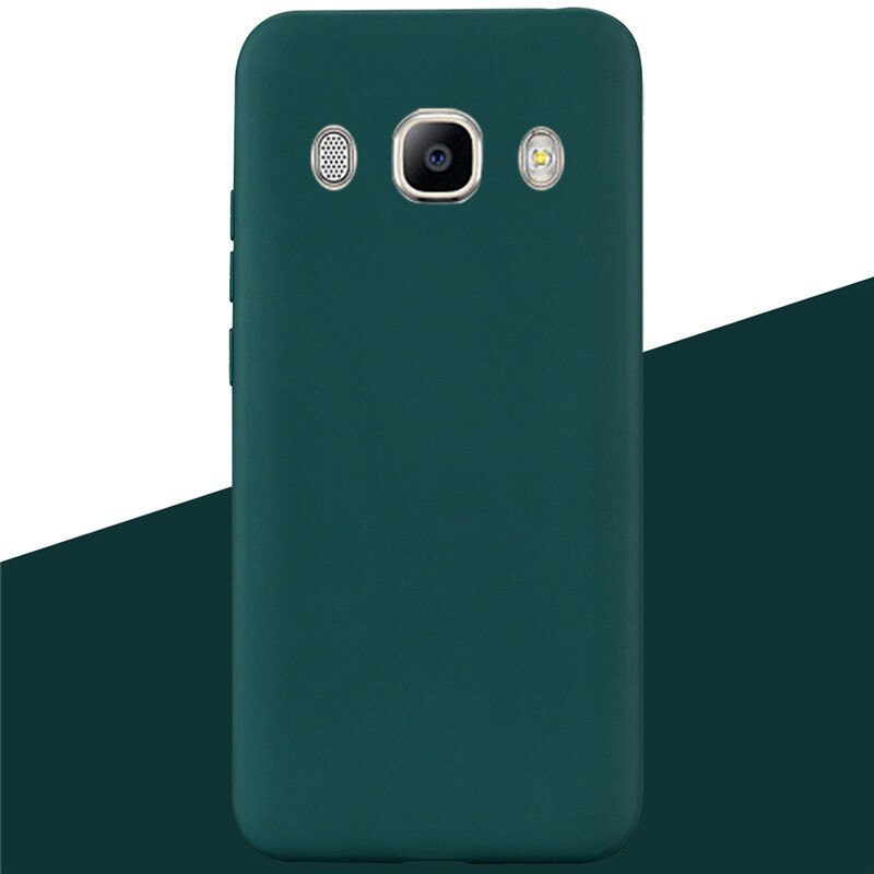 For Samsung J7 Case Soft Silicone Back Case For Samsung J7 TPU Phone Case For Samsung Galaxy J7 Cover Coque Funda: 14 Dark Green