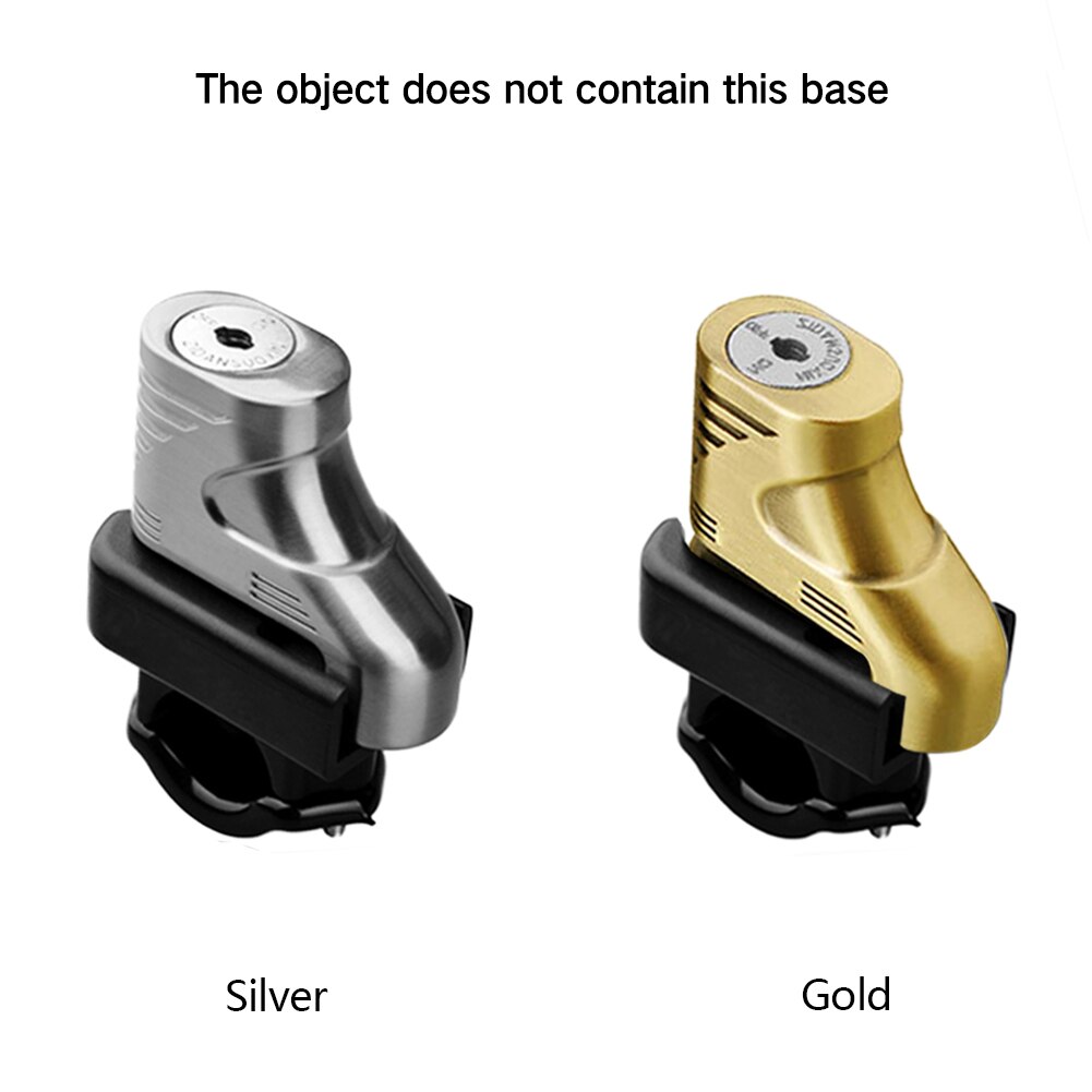 Verrou de sécurité Anti-vol en alliage d'aluminium pour moto, verrou de freins à disques Ultra-haute résistance, verrou de voile robuste, 2 couleurs