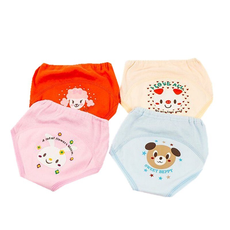 Newborn baby boys & baby girls pure soft cotton panties pack of 3 pcs. main image 1