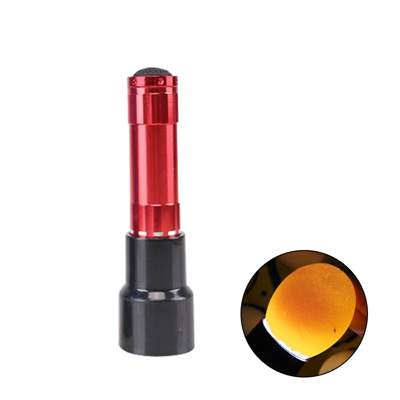 Light Egg Candler Tester for Chicken Quail Poultry Incubator Brooder Hatching Egg Tester Candling Lamp For Light Dark Hatching: Default Title