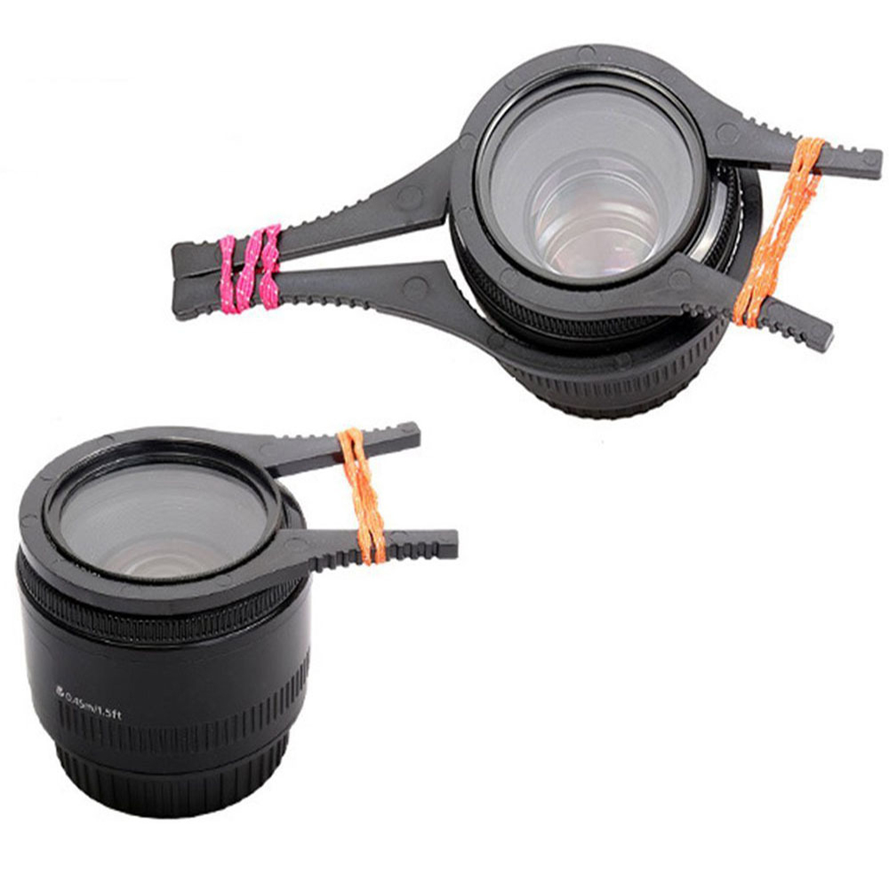 Pince à épiler filtre de caméra UV CPL, outils de démontage de l&#39;objectif, clé à molette, pince à épiler Clip de filtre, 2 pièces, 48-58mm 62-77mm