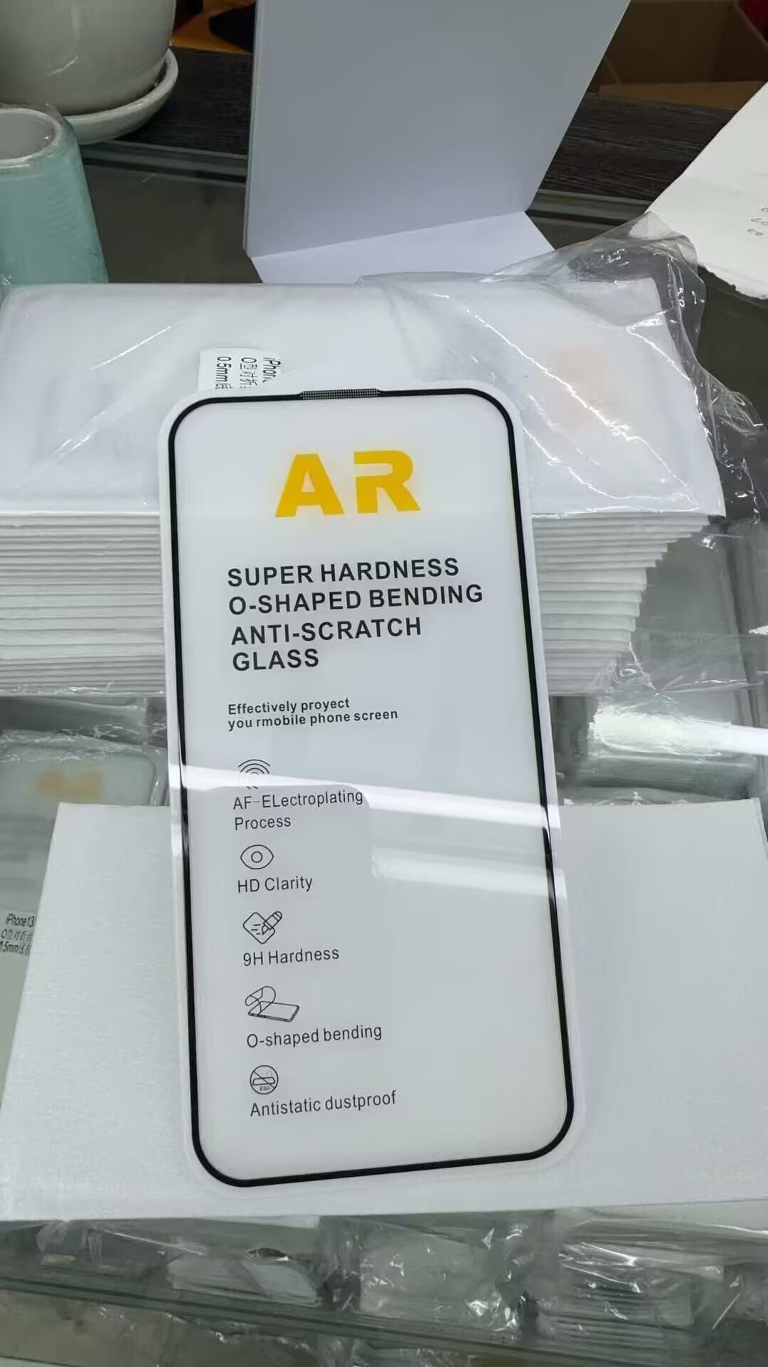 1–2 Stück 9H HD AR Antireflex-Hartglas für iPhone 17 Profi Max 17 Luft Anti-Reflexion verbessern Displayschutzfolie