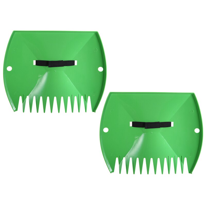 1 Pc Portable Garden Leaves Scoops Leaves Rubbish Cleaning Scoop Collect Large Claws Hand Rake Tool Grabber Cleanup Garden Tools